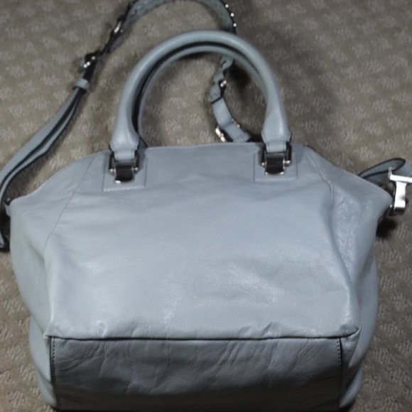 Elliot Lucca Light Blue Cross Body Purse - Picture 3 of 9